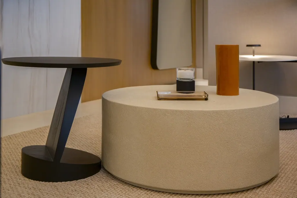 Málaga Towers Mesas de centro modernas minimalistas con decoración elegante en sala